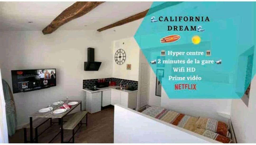 Апартаменты The California Dream - Hyper-Centre - 2Mn Gare Sncf - Wifi Netflix Gratuit Ньор Экстерьер фото